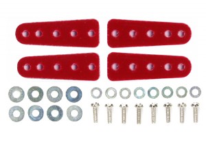 TAMIYA 1/32 迷你四驅車 玻纖補強板 短型 紅